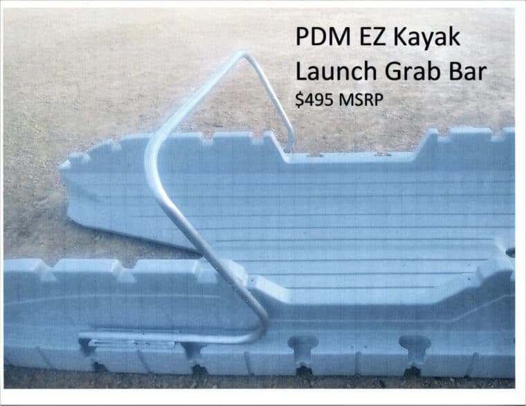 PDM EZ Kayak Launch Grab Bar