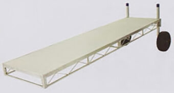 Aluminum Truss Frame with Aluminum Decking