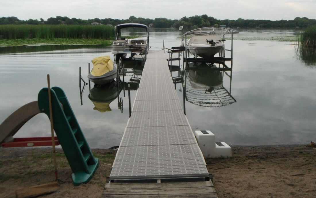 Marine dock and lift, boat docks, boat lifts, Center City, Minnesota