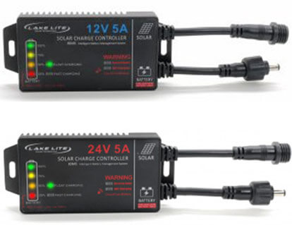 Optional 12 and 24 Volt Charge Controls